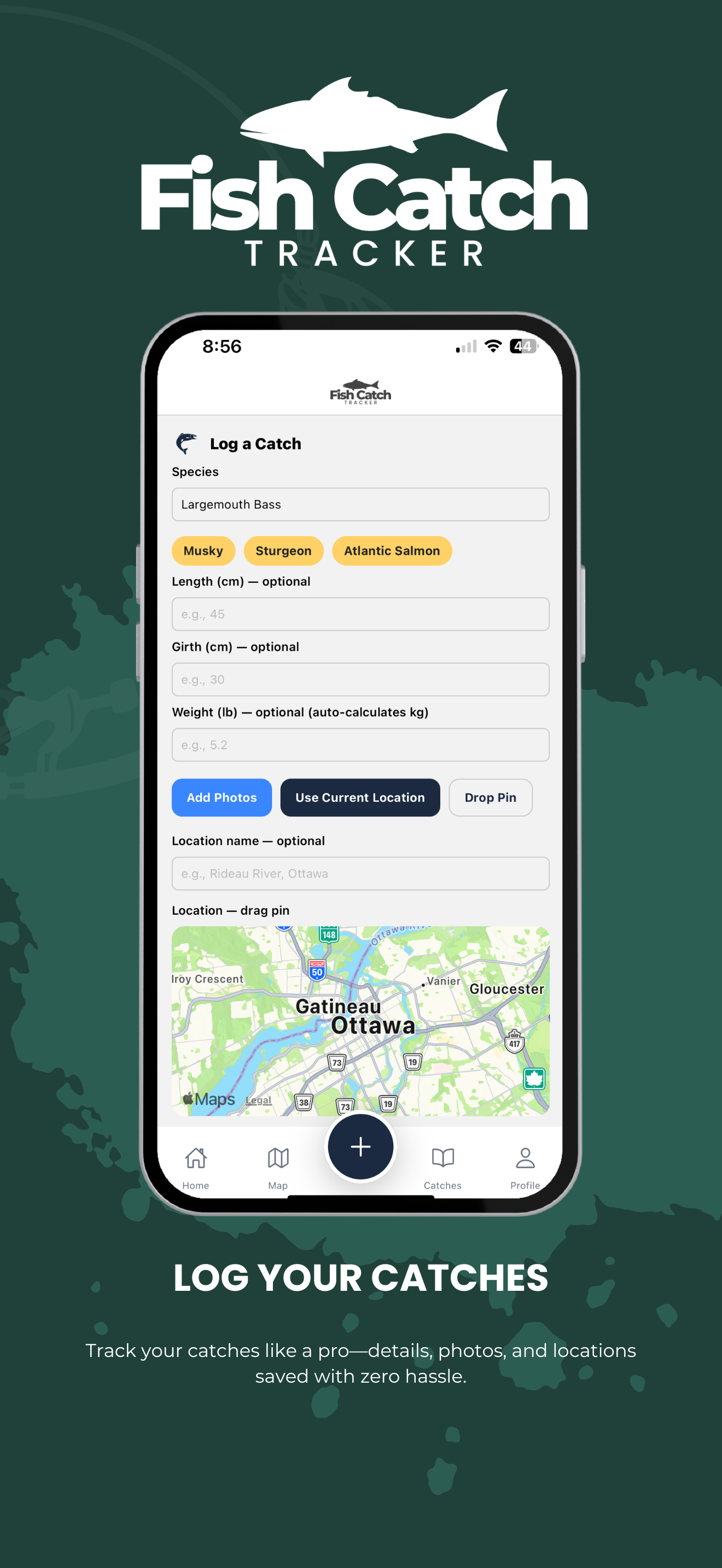 Fish Catch Tracker - AI Fish Identification